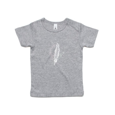 Reverie Collection Baby and Toddler Feather Tee Thumbnail